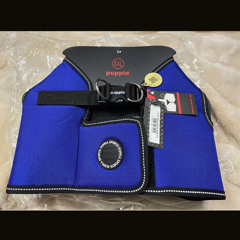 Puppia Trek Dog Harness - Royal Blue XXL (NWT)